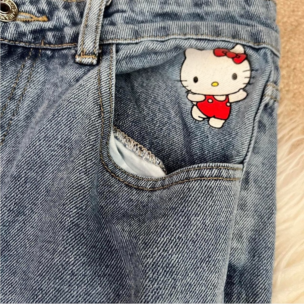 Hello Kitty & friends x shein denim jean pants